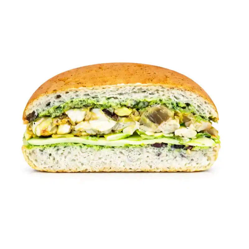 Focaccia volaille rôtie